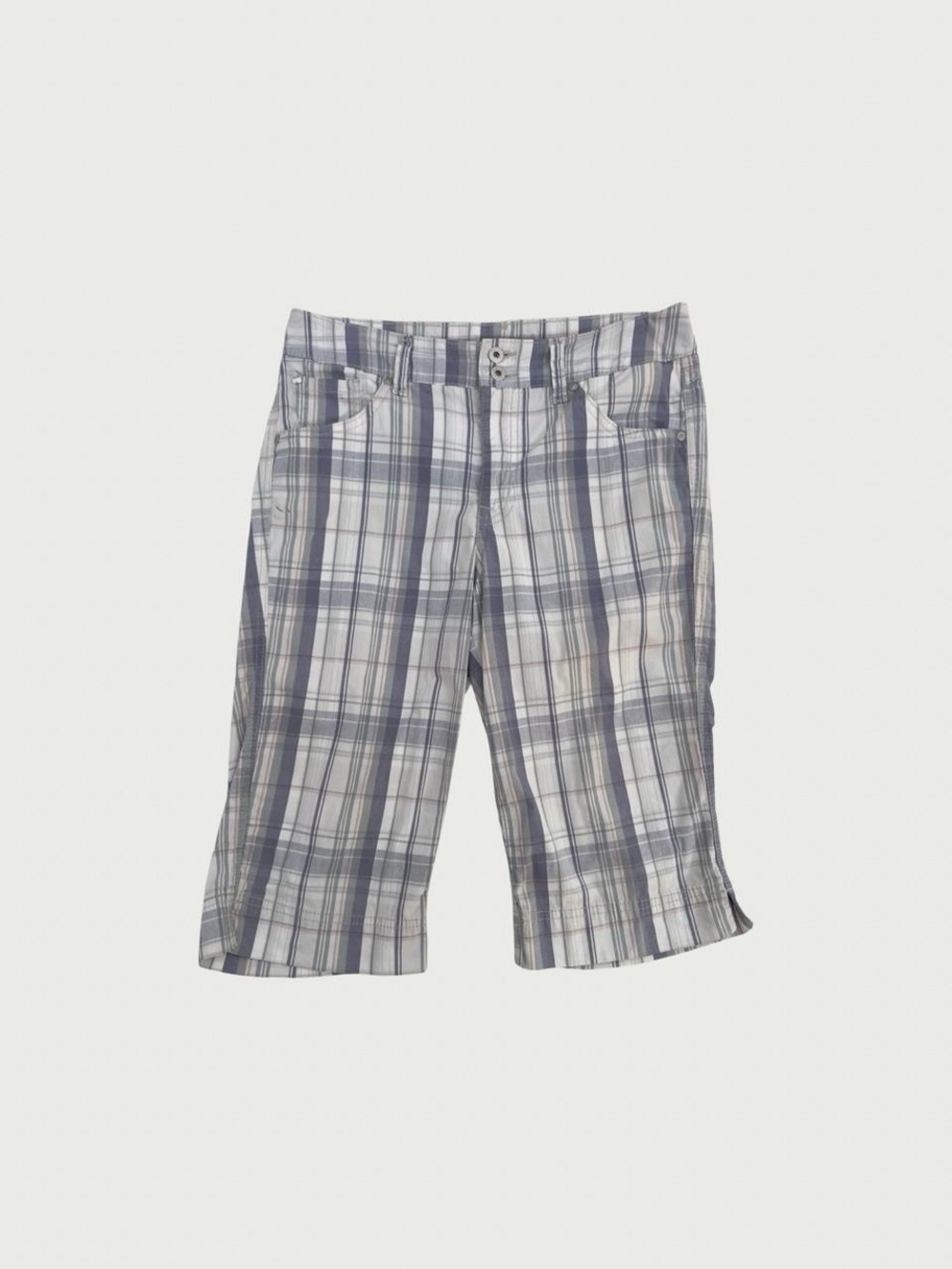 Plaid Capri Pants